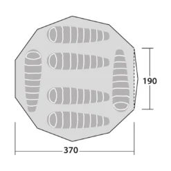 Robens Zelt 'Klondike PRS',6 Personen Grün -CampGlück Verkäufe robens zelt klondike prs6 personen gruen10