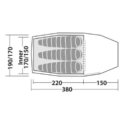 Robens Zelt 'Pioneer',3 Personen Ex -CampGlück Verkäufe robens zelt pioneer3 personen ex3