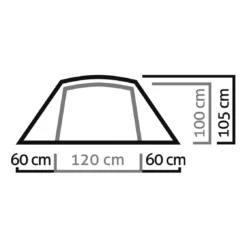SALEWA Zelt Denali II, Für 2 Personen
