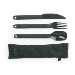 UCO Besteckset 'Camp',grau 3 Teilig -CampGlück Verkäufe uco besteckset campgrau 3 teilig