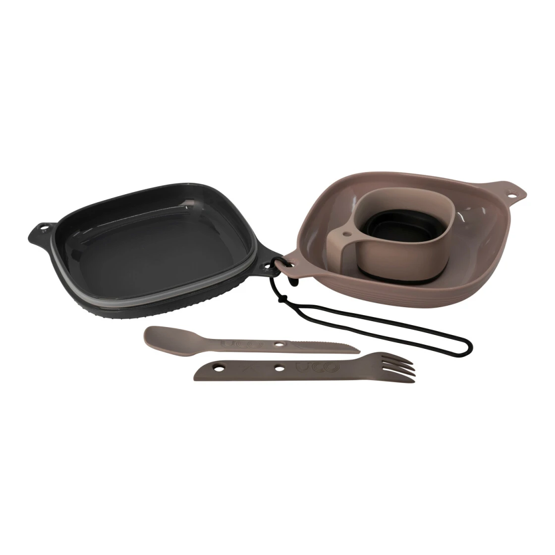 UCO Lunchbox 6-teilig Grau-beige 1 UCO Lunchbox 6-teilig Grau-beige