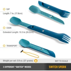 UCO Spork 'Switch' Klassik Blau -CampGlück Verkäufe uco spork switch klassik blau3
