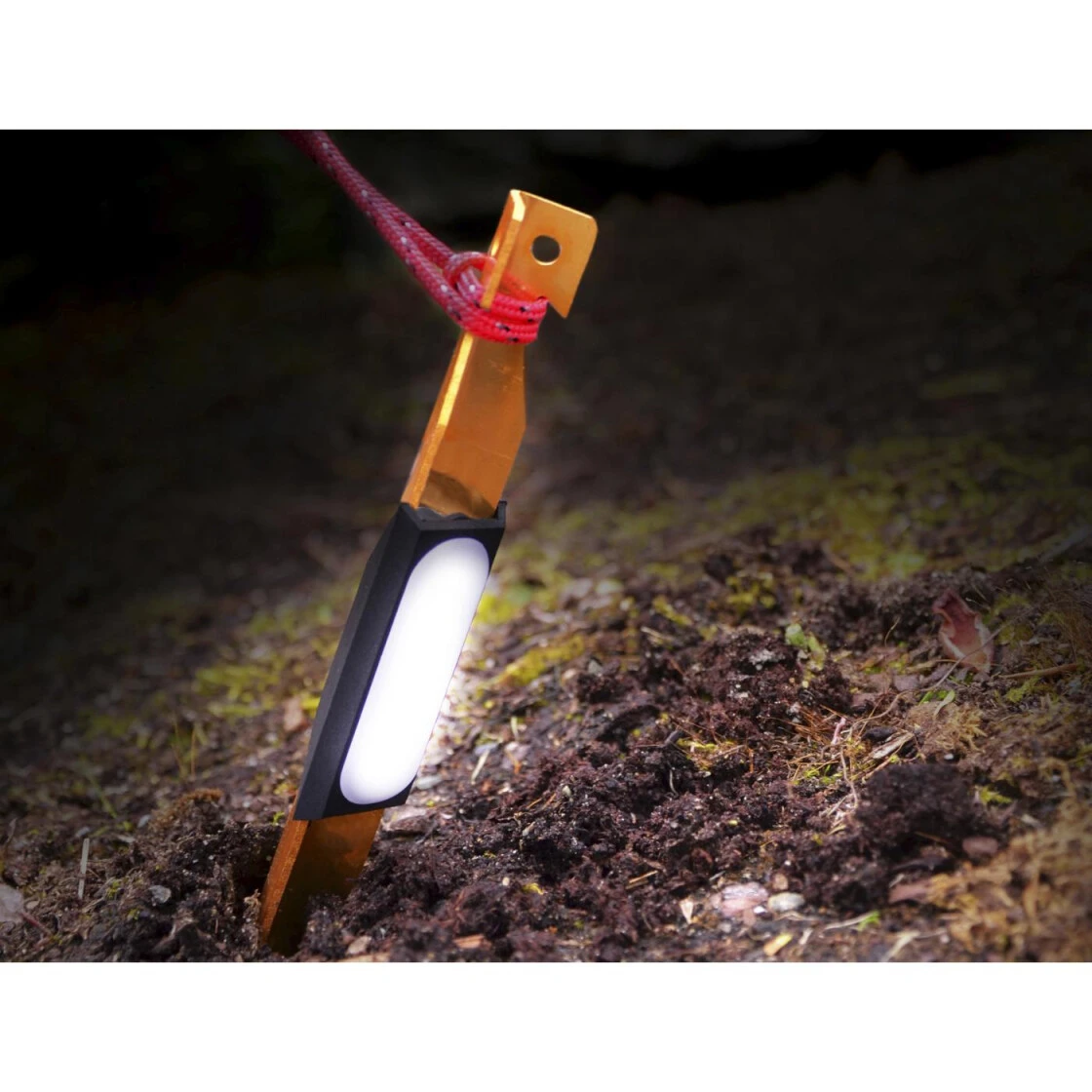 UCO Zelthering Mit LED, 23 Cm, 4erBlisterpack 2 UCO Zelthering Mit LED, 23 Cm, 4erBlisterpack – Bild 2