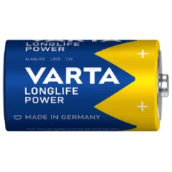 Varta Alkaline Batterien 'High Energy', Monozelle, 2 Stück
